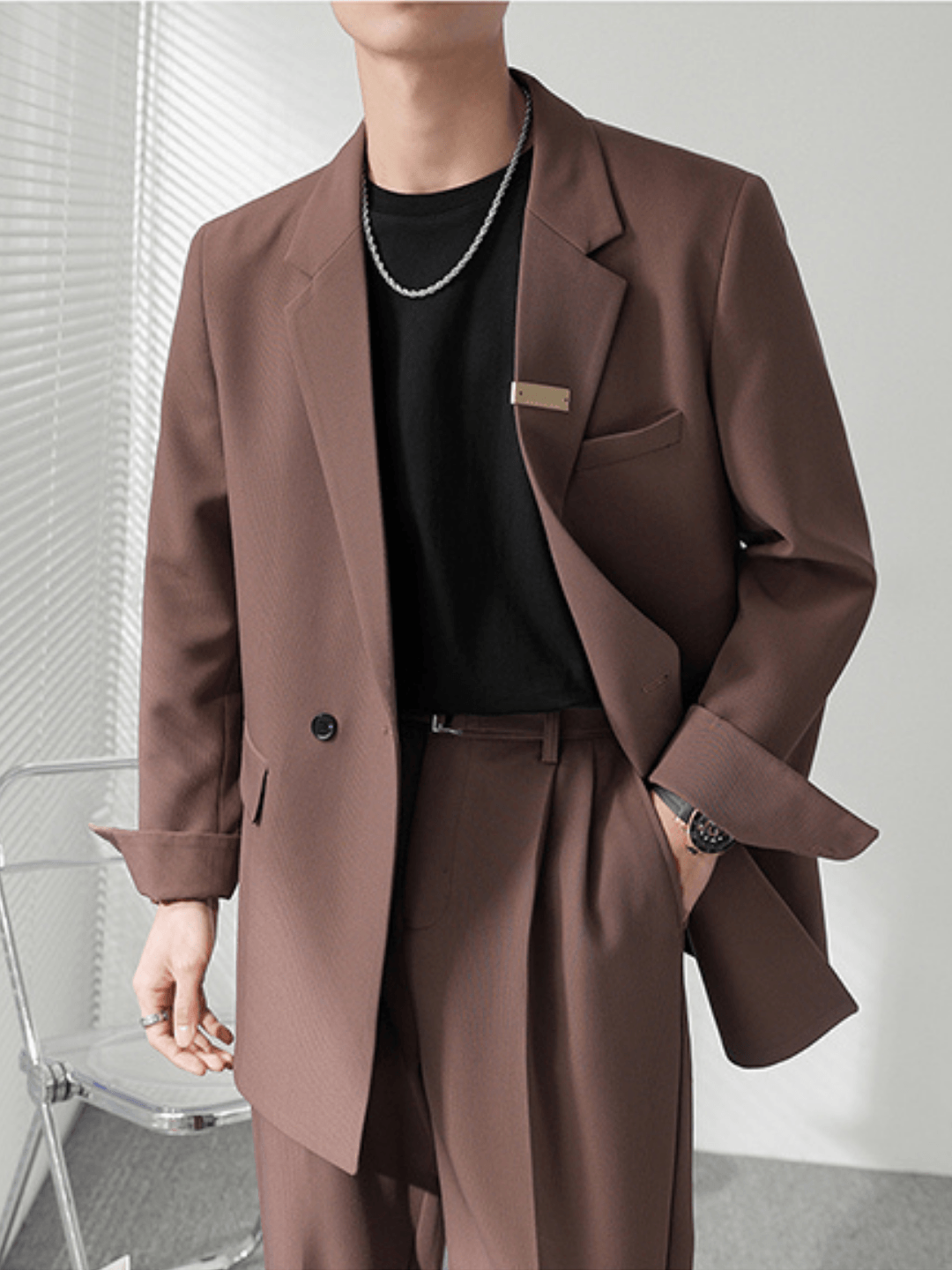 Korean suit st1086