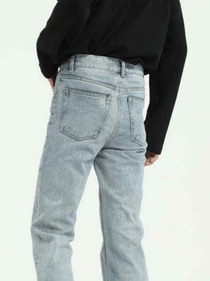[HOHO] Stylish flare denim st1014
