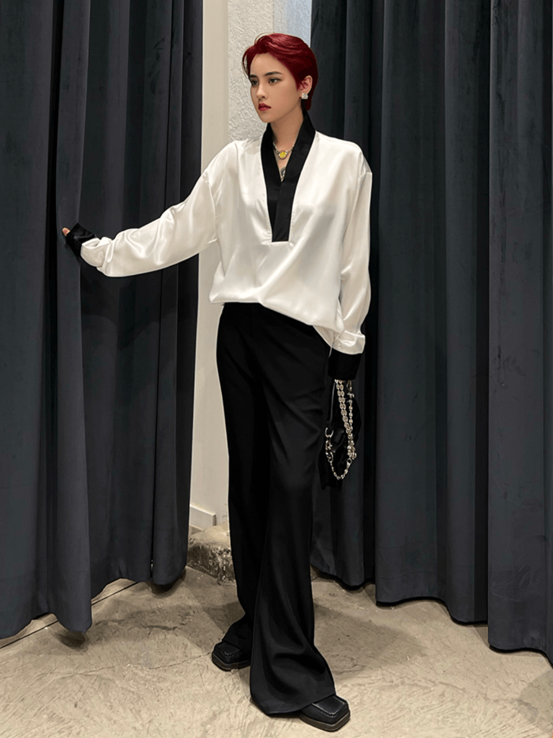[EVERDANA] All Match Flare Pants st1114