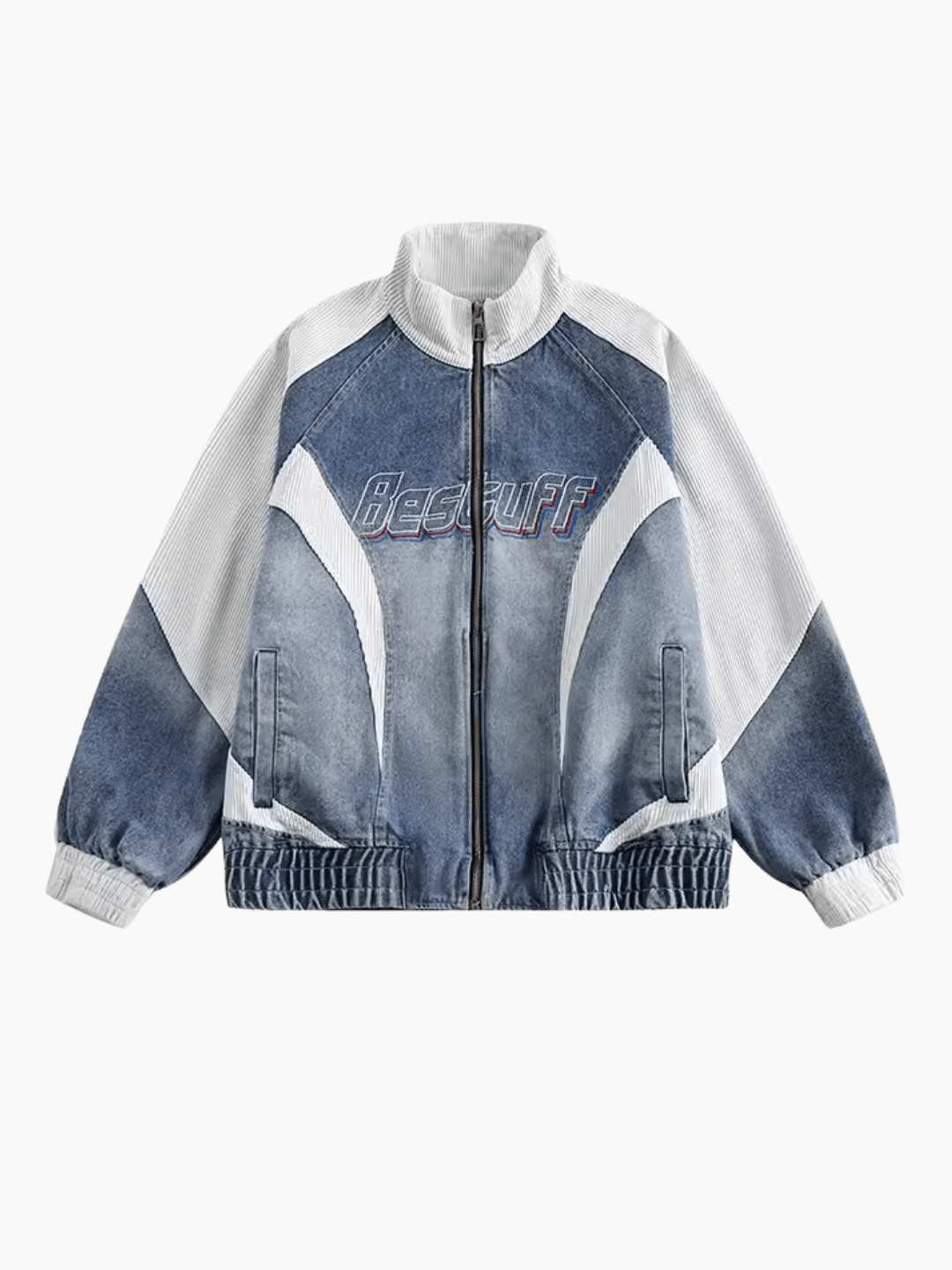 [XPKAEAX] denim loose trend white jacket st1906