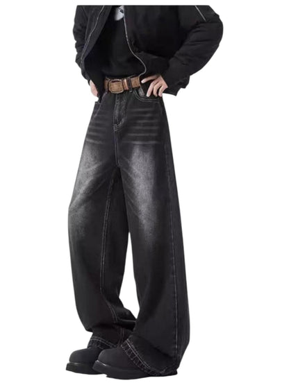[xhhx] DIRTY FLARE-CUT JEANS st5042