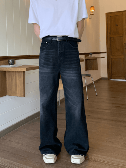 [ONELYC1NS] Whiskered Denim Pants st2095