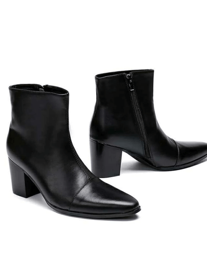 70mm Heel Korean Boots st2001