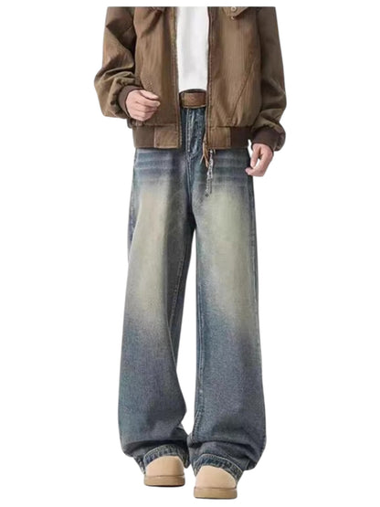 [xhhx] DIRTY FLARE-CUT JEANS st5042