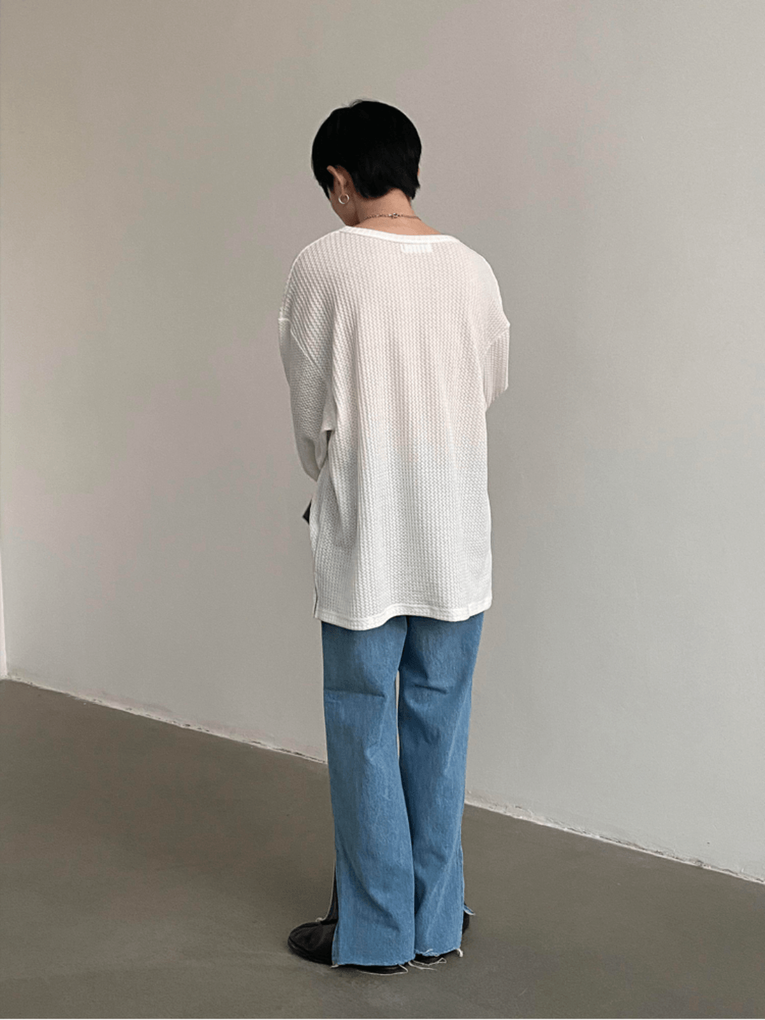 [GENESISBOY] thin bump t-shirt st1301