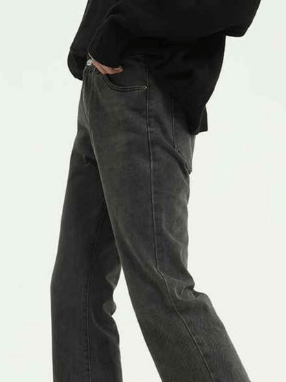 [HOHO] Stylish flare denim st1014