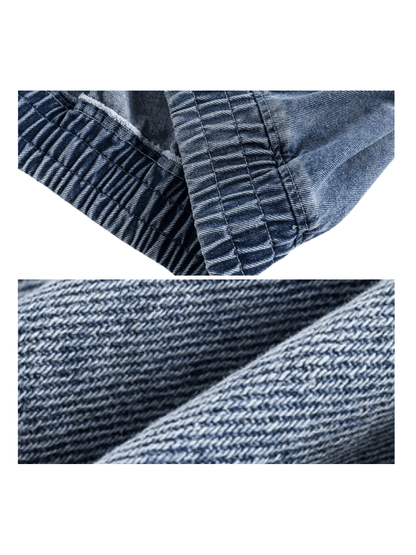 [XPKAEAX] denim loose trend white jacket st1906