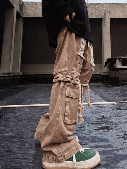 [UUCSCC] vintage straight wide leg pants st2328