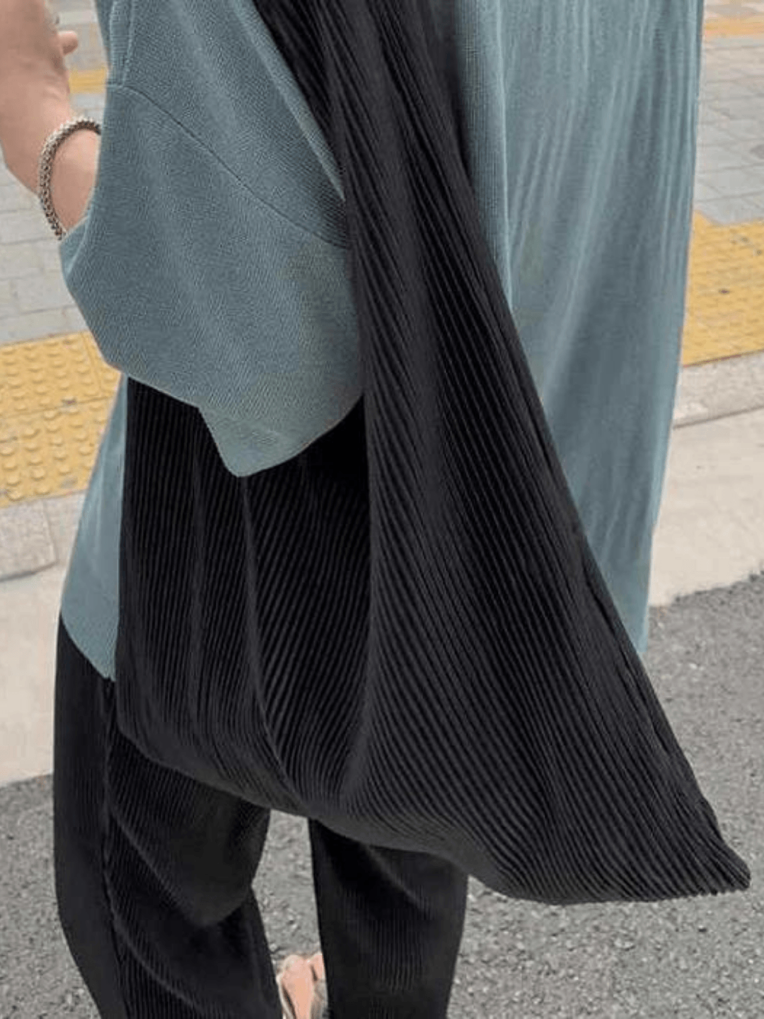 [MRCYC] Pleated Tote Bag st1141
