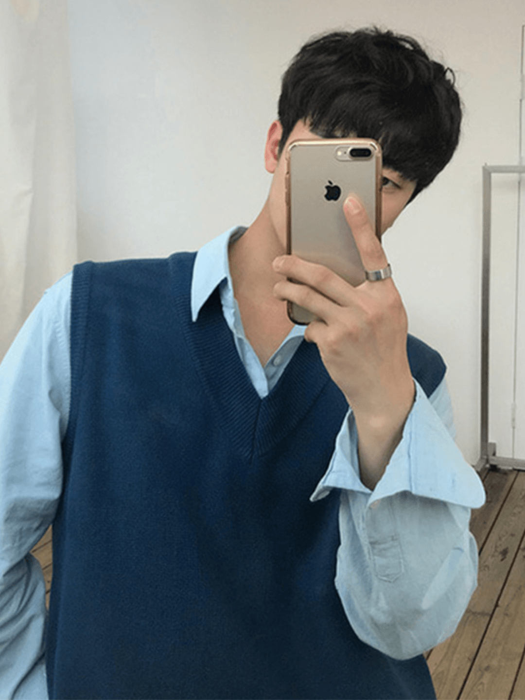 [MRCYC] Color V Neck Vest st1040