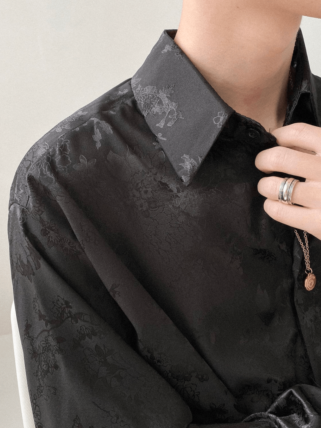[DAZIONED] Trend Drape-in Shirt st1528