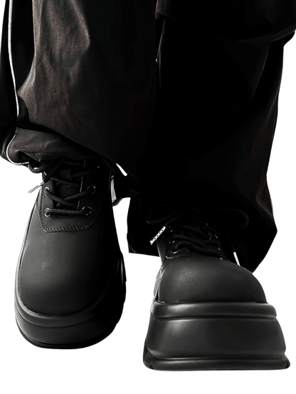 Thick-soled Derby Shoes st2130