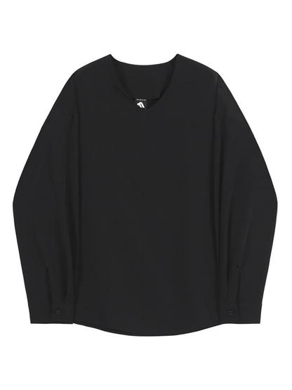 [MRCYC] V Neck Simple Shirt st1039