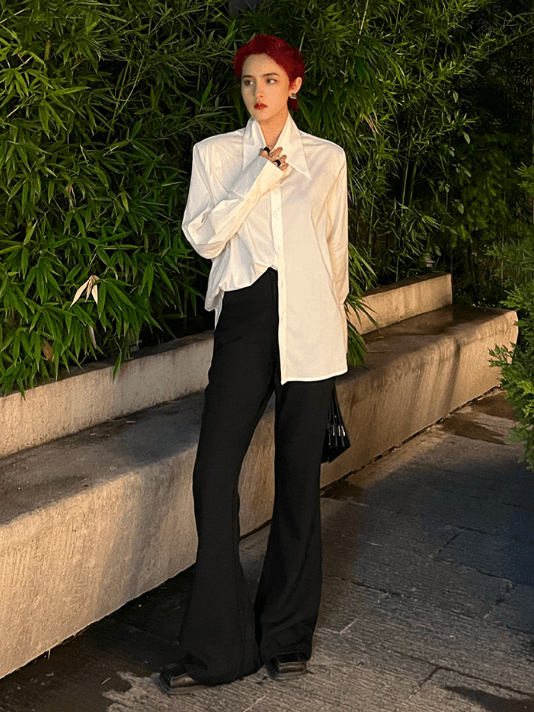 [EVERDANA] All Match Flare Pants st1114