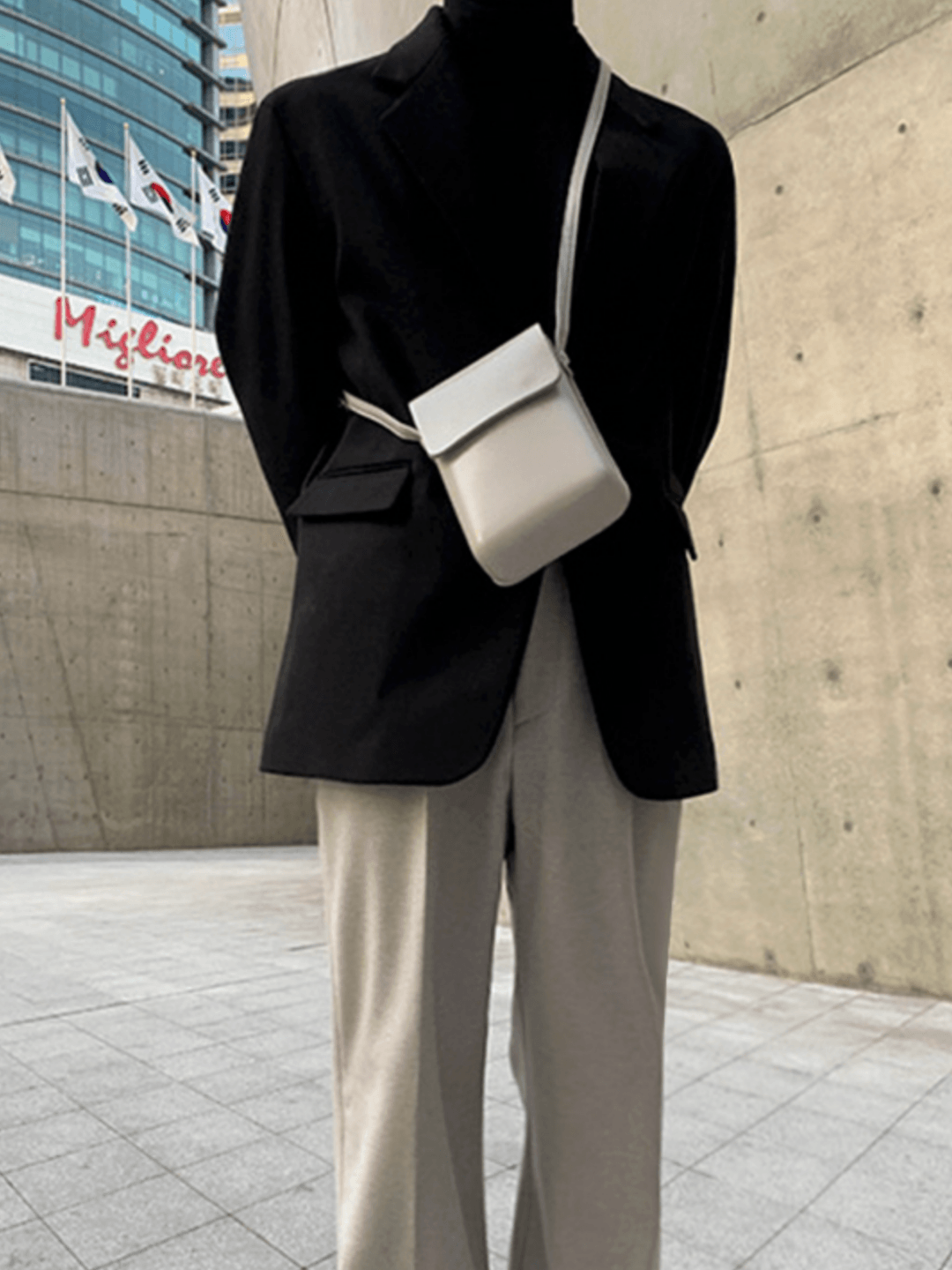 [MRCYC] Korean mini leather bag st1142