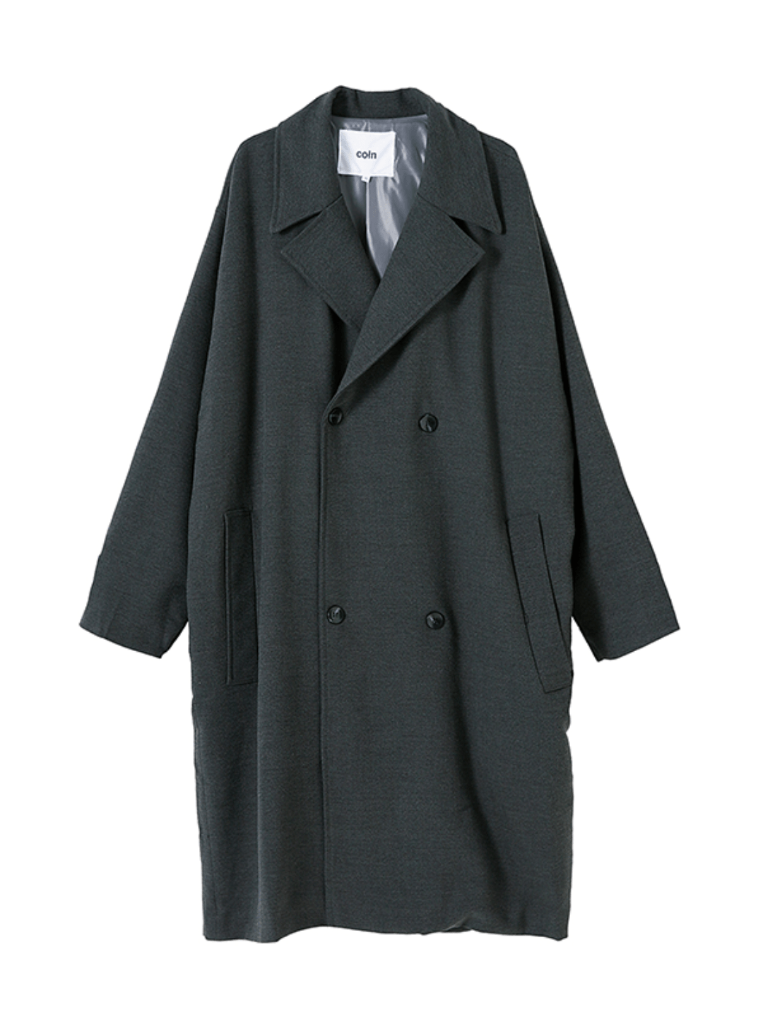 [COLN] Double Breasted Coat st1536