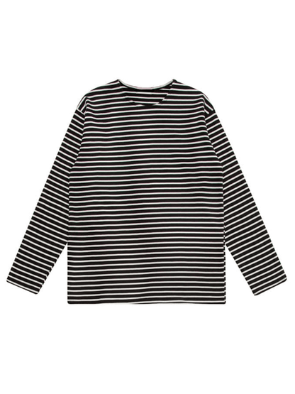 [MRCYC] border long T-shirt st1223