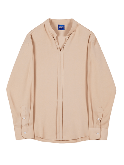 [MRCYC] Loose Silky Shirt st1221