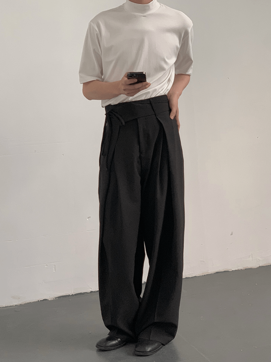[MION] waist engineered track pants st1749