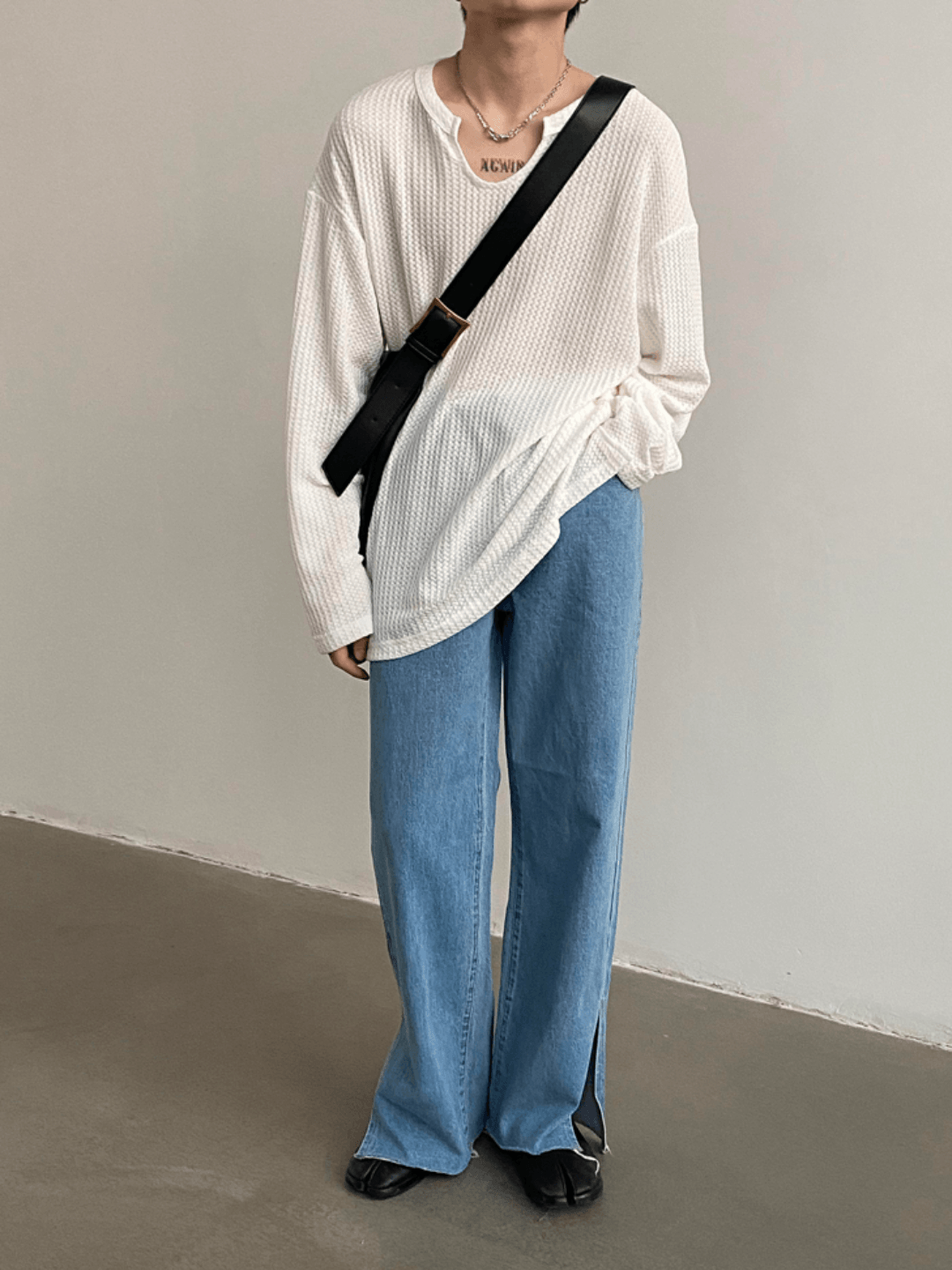 [GENESISBOY] thin bump t-shirt st1301