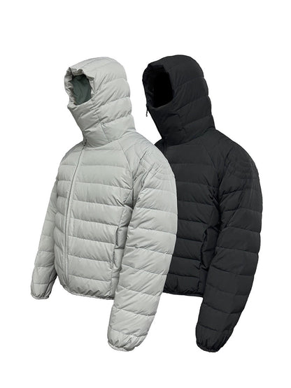 [JCAESAR] QUILTED SHELL PUFFER JACKET st5014