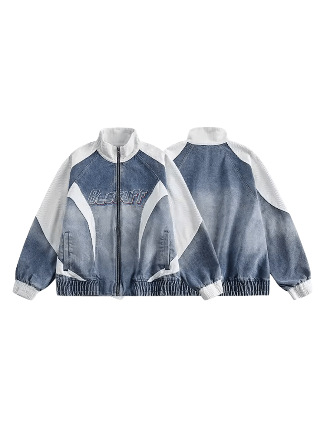 [XPKAEAX] denim loose trend white jacket st1906