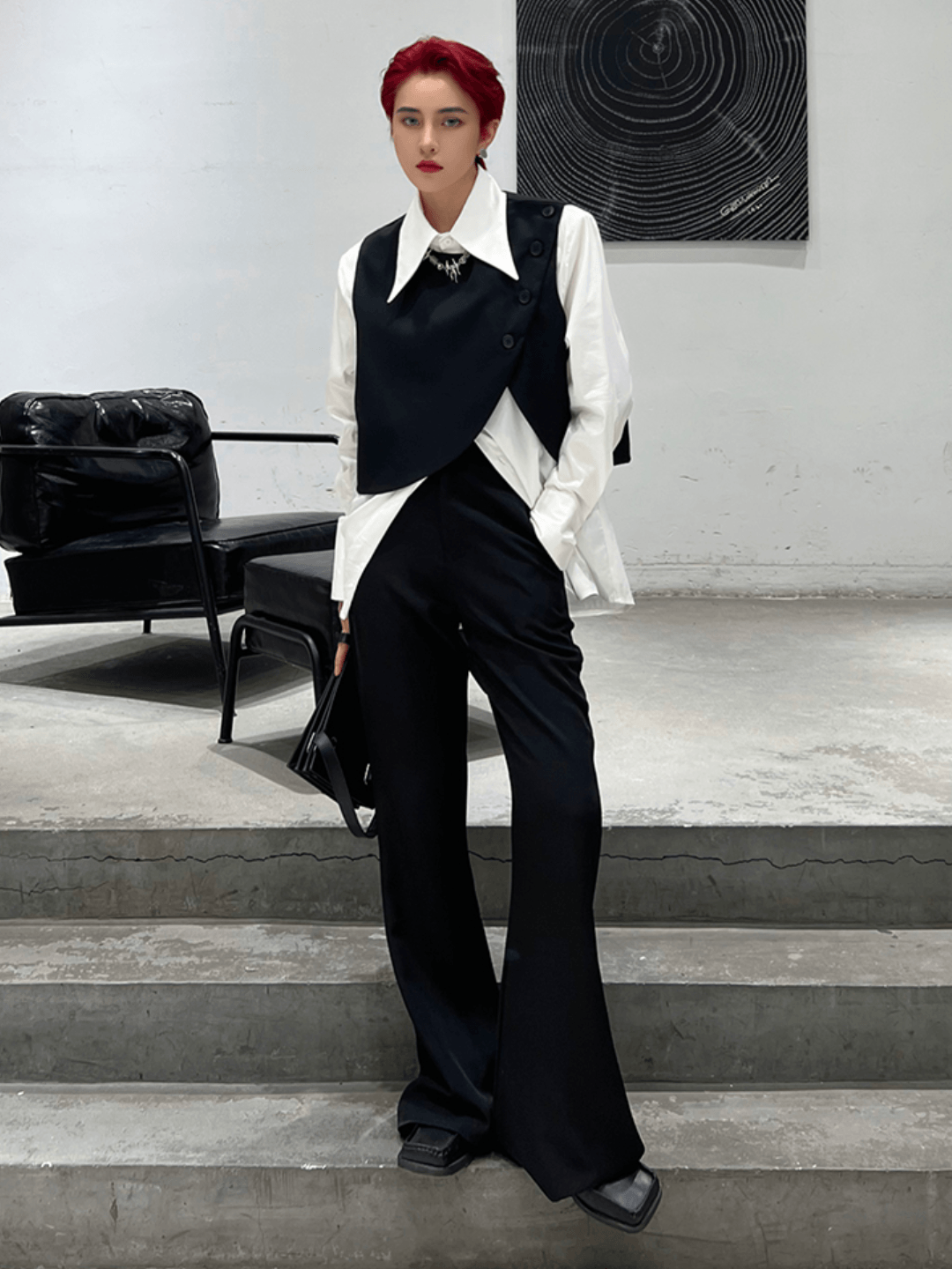 [EVERDANA] All Match Flare Pants st1114