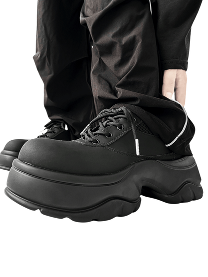 Thick-soled Derby Shoes st2130