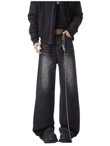 [xhhx] DIRTY FLARE-CUT JEANS st5042