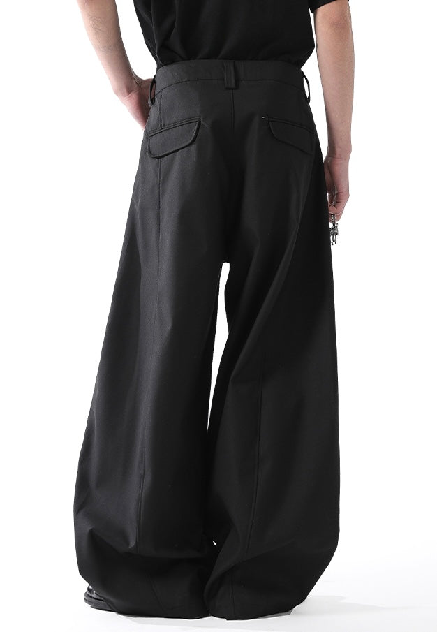 [BLANKIN] DRAPED PLEAT WIDE TROUSERS st5014