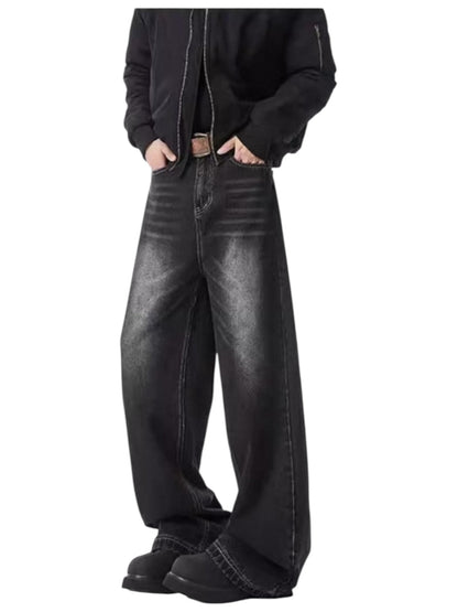 [xhhx] DIRTY FLARE-CUT JEANS st5042