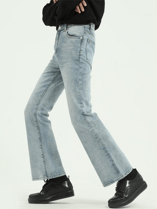 [HOHO] Stylish flare denim st1014