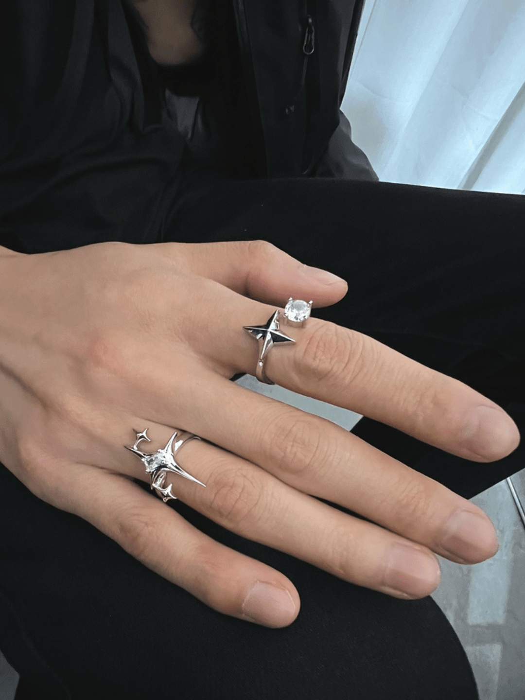 [CHEALIMPID] Sparkling Diamonds Design Rings st1872