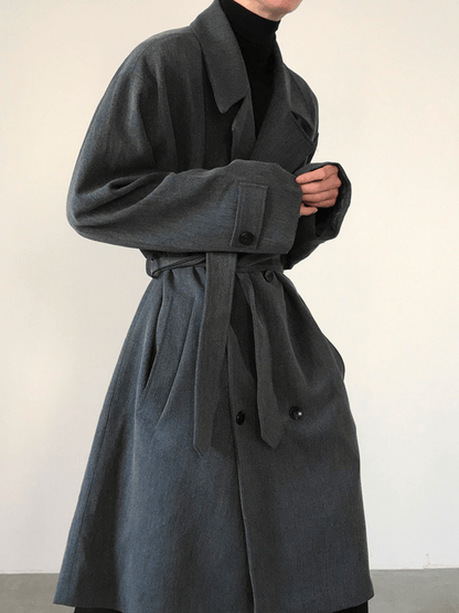 [COLN] Double Breasted Coat st1536