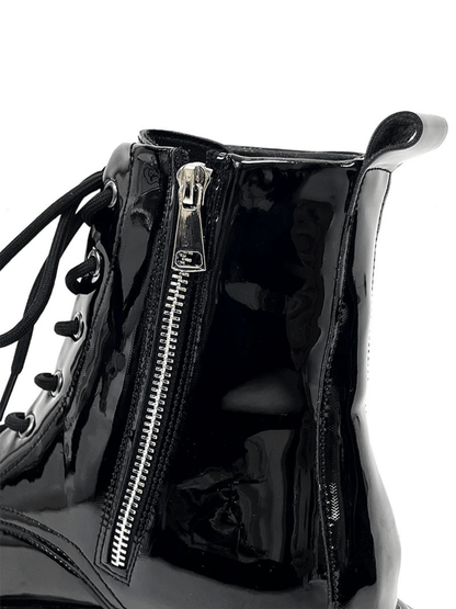 punk zipper biker boots st1957