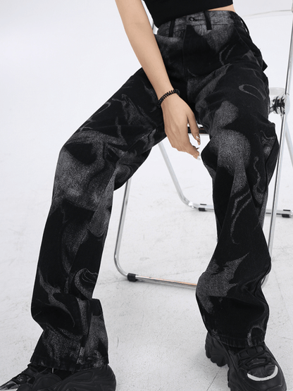 American retro straight jeans st1682