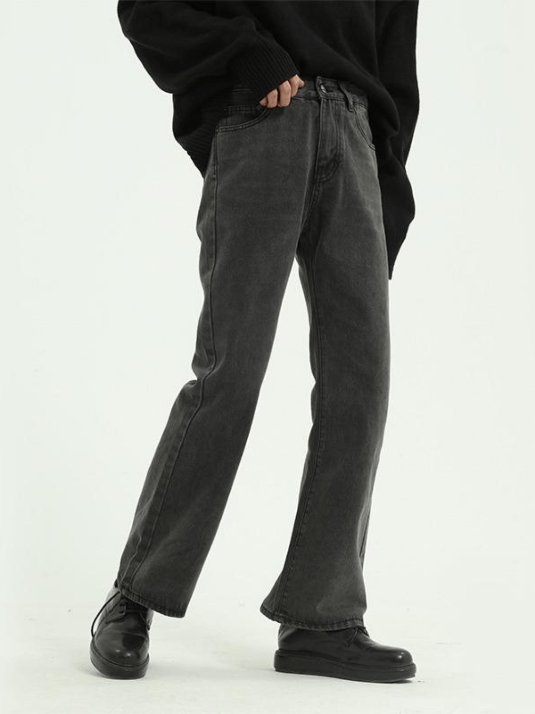 [HOHO] Stylish flare denim st1014