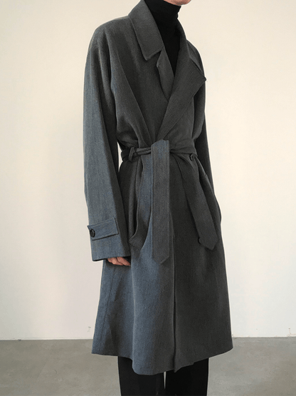 [COLN] Double Breasted Coat st1536