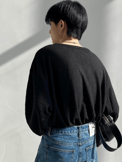 [GENESISBOY] thin bump t-shirt st1301