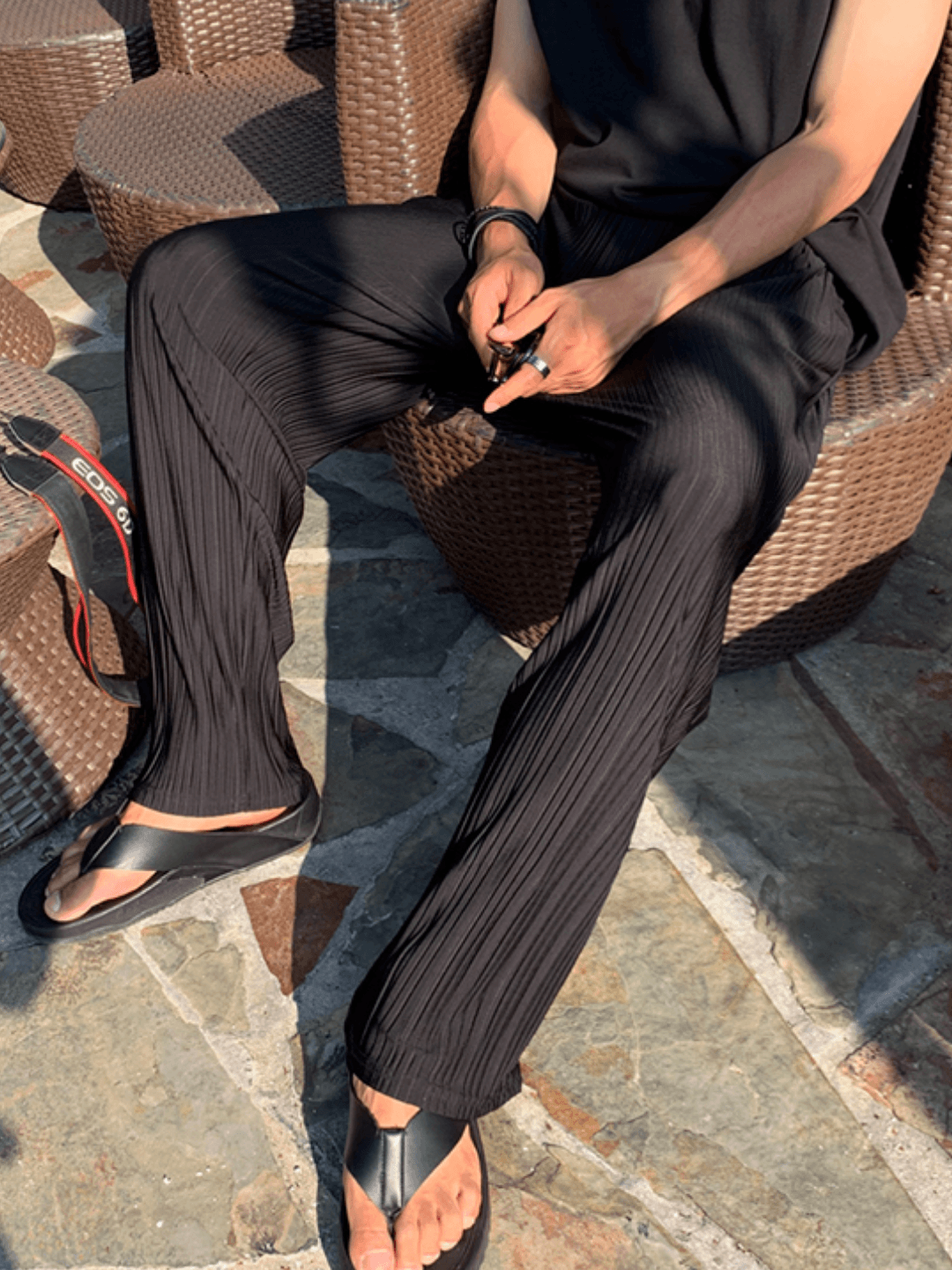 [MRCYC] Straight Pleated Pants st1223