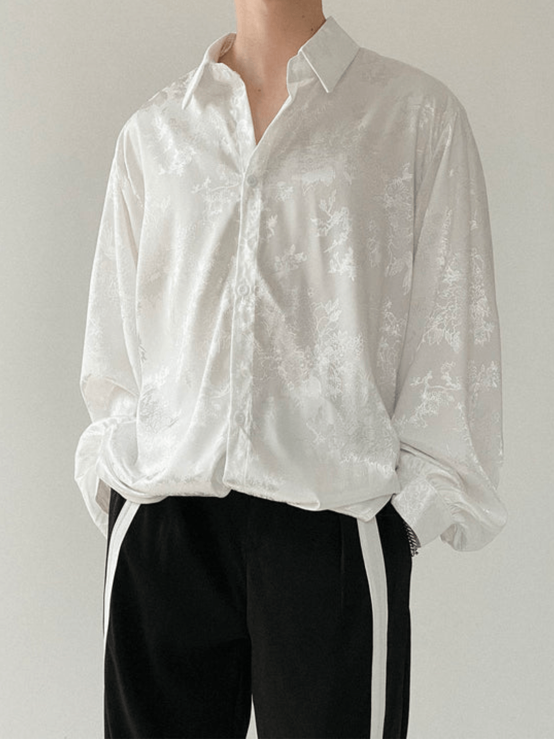 [DAZIONED] Trend Drape-in Shirt st1528