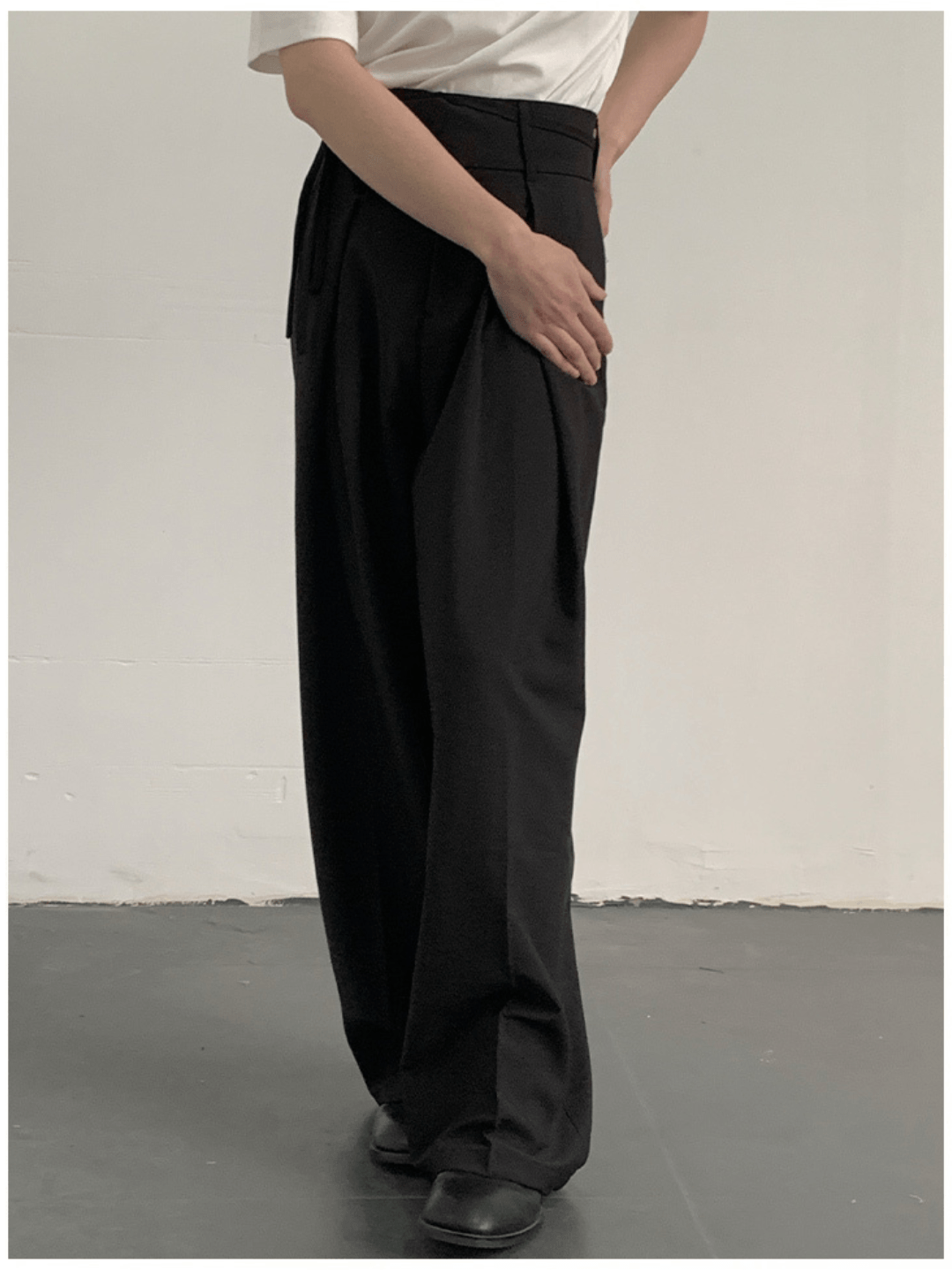 [MION] waist engineered track pants st1749