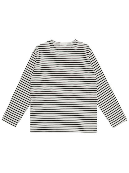 [MRCYC] border long T-shirt st1223