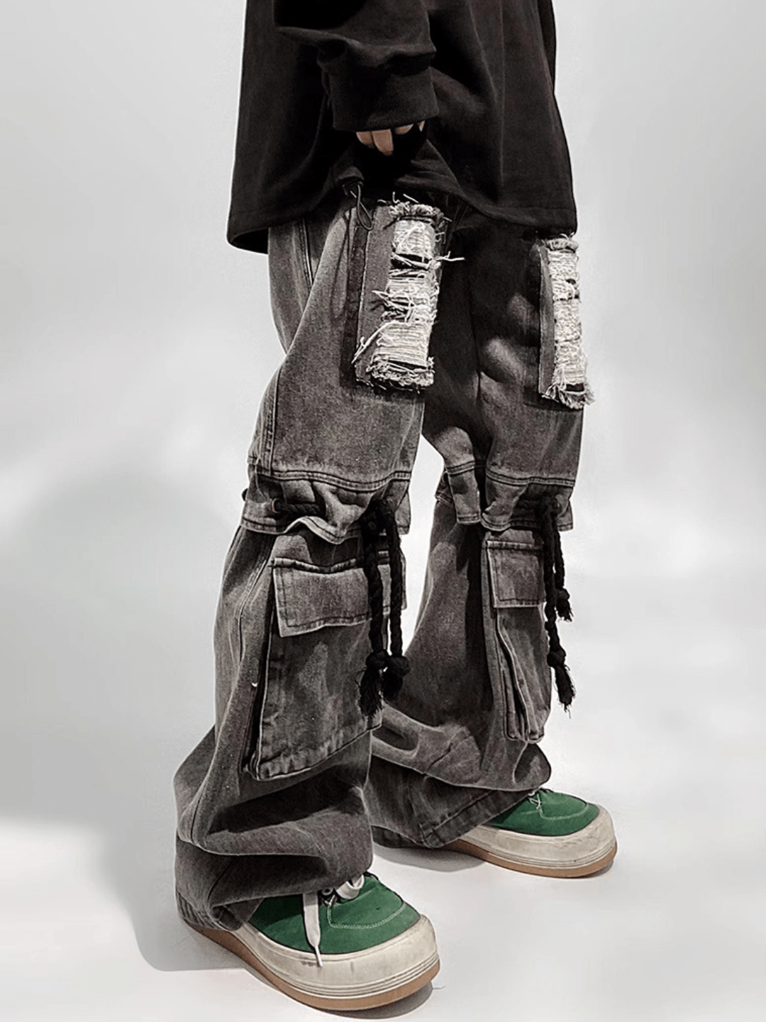 [UUCSCC] vintage straight wide leg pants st2328