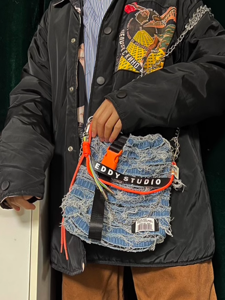 Denim Mini Mobile Phone Bag st1784