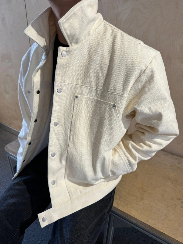 [FLAT ROOM] CLEANFIT WORK SNAP JACKET st5011