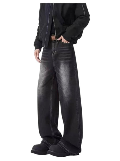 [xhhx] DIRTY FLARE-CUT JEANS st5042