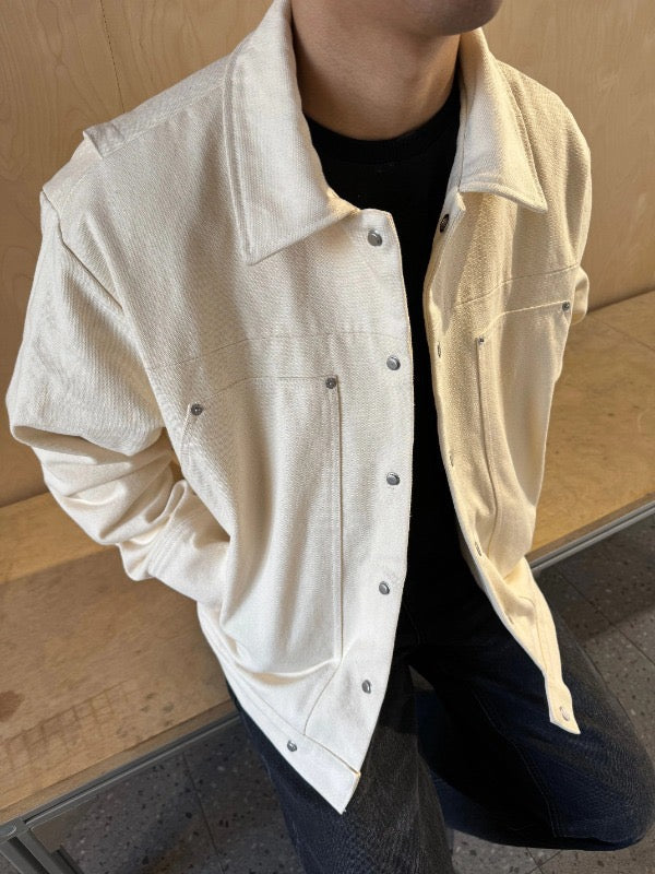 [FLAT ROOM] CLEANFIT WORK SNAP JACKET st5011