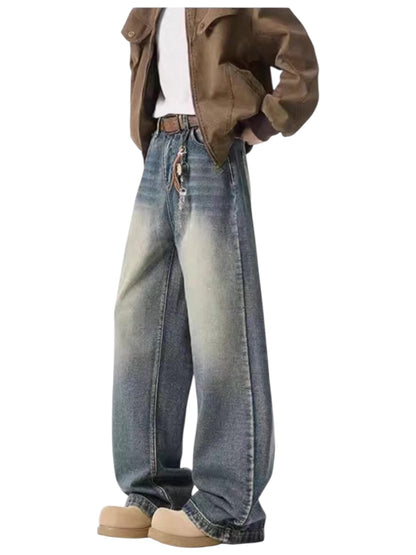 [xhhx] DIRTY FLARE-CUT JEANS st5042