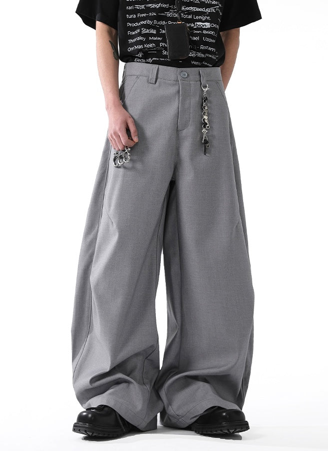 [BLANKIN] DRAPED PLEAT WIDE TROUSERS st5014
